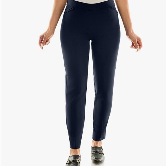 Zac & Rachel Pull-on Ankle Pants, Size 10 - Picture 2 of 10